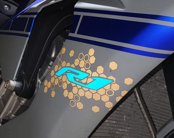 Reflective Yamaha R1 Decal