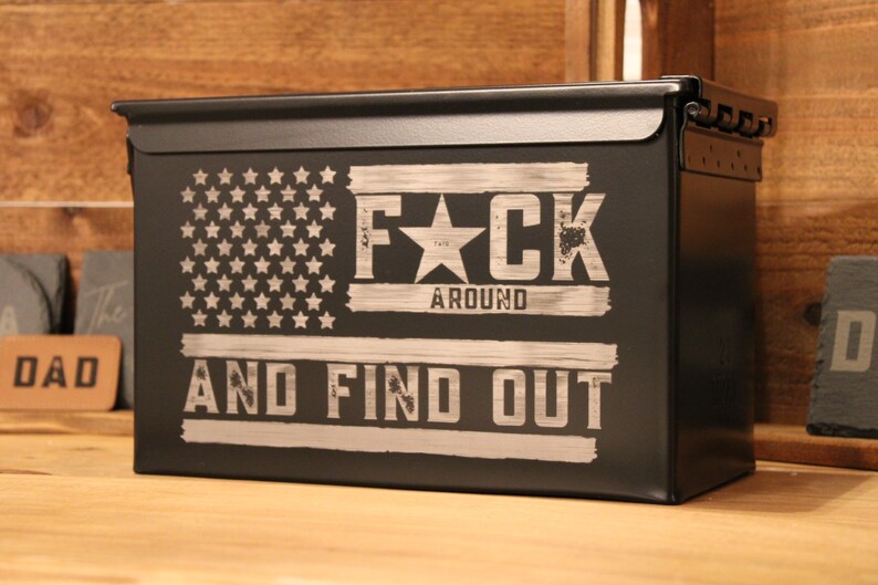 Engraved Amunition Boxes Customized Ammo Box 50cal Ammo Can