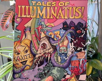 Tales of Illuminatus! #1 - Gedrukte editie (VARIANT COVER door LeoSaySays)