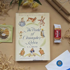 The World of Christopher Robin (1958) by A. A. Milne Vintage Book Bundle, Children&#39;s Books, Gift for Book Lovers, Bookish Gift