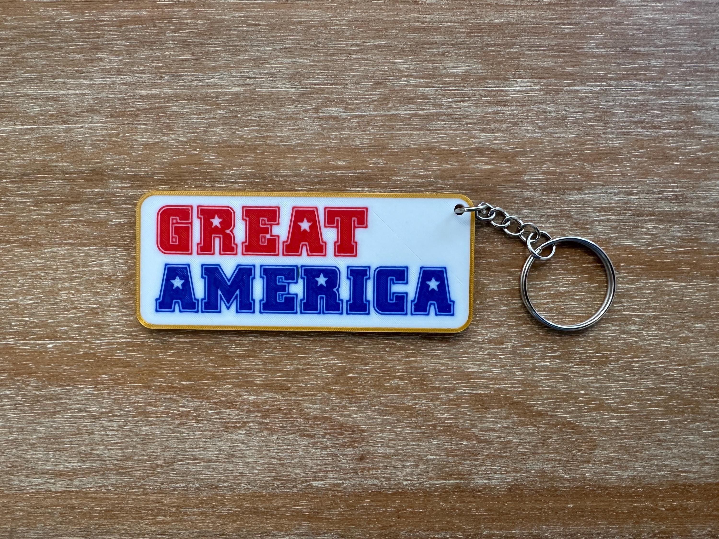 Six Flags Keychain - Etsy