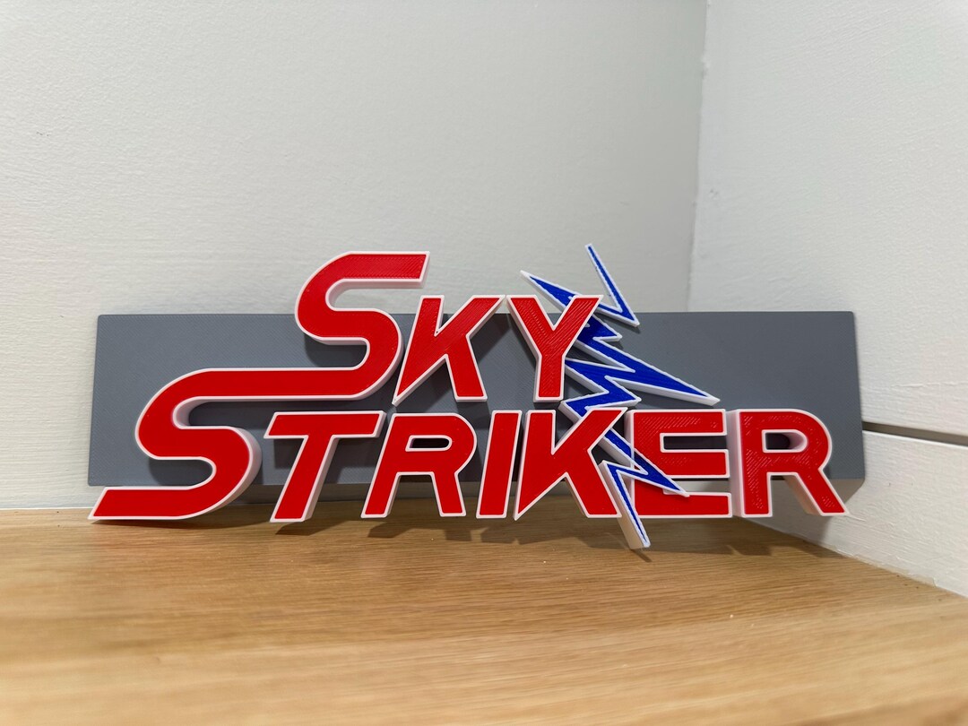 Sky Striker Replica Sign - Etsy