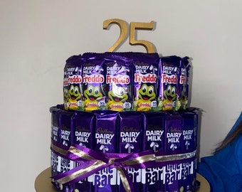 Chocolate Birthday Cake Tower