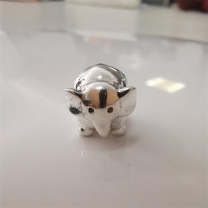 Pandora S925 Charm Elefant Sterling Silber Perle