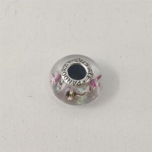 Pandora Enchanted garden Murano Glass charm bead S925 Ale
