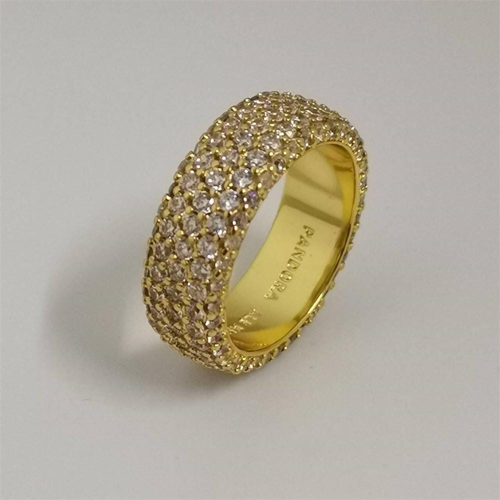 Pandora Timeless Pavé Triple-row Ring size 50/52/54/56/58