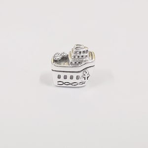 All Aboard Cruise Ship Charm S925