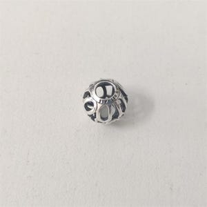 Pandora I Love You Script  Charm Openwork Ball S925 Sterling Silver