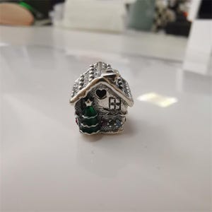 Pandora charm sterling silver ale s925 christmas gingerbread house