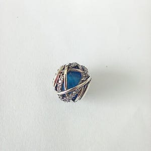 Pandora royal blue galaxy charm deals