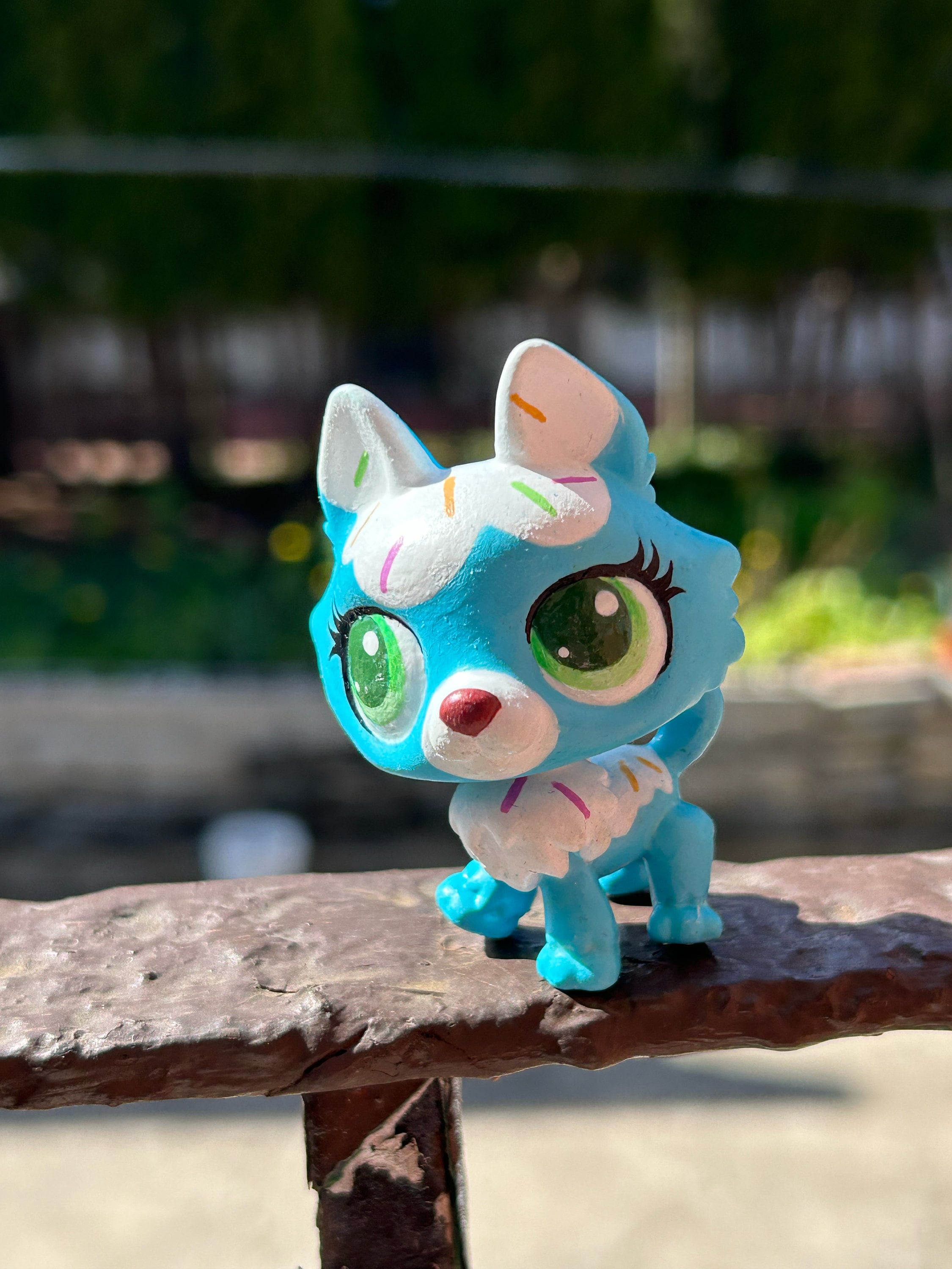 Husky Furry Lps LPS LITTLEST PET SHOP OOAK CUSTOM HUSKY MAIN FIVE