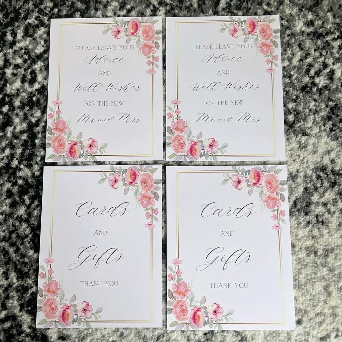 Custom Table Signs - Etsy