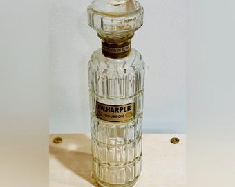 I.W. Harper Kentucky Bourbon decorative decanter bottle