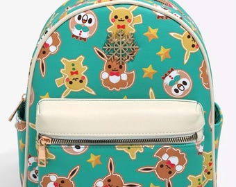 Pokémon Gingerbread Holiday Mini Backpack - BIOWORLD BoxLunch Exclusive