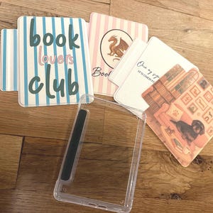 Interchangeable Kindle Case Set | Magnetic Flap, Clear Back