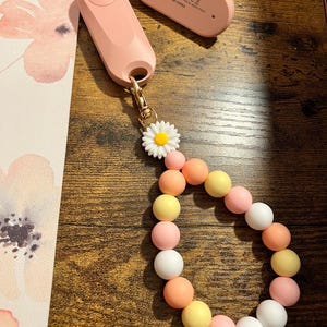 Handmade Silicone Beaded Bracelet for Kindle Page Turner