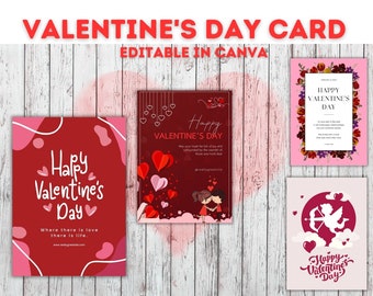 Valentine's day card, valentine's template card, will you be my Val card, mobile valentine card, celebrations of love I love you card, canva