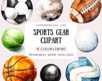 Sports Balls Png | Basketball Png | Football Png | Sports Png Bundle | Baseball Ball | Sports Pdf | Sports Clipart | Basketball Png