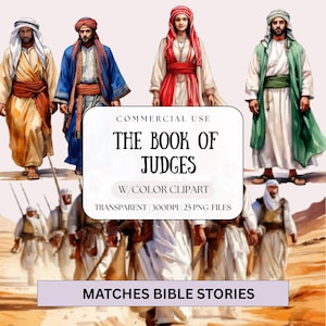 Book Of Judges Clipart | jesus Clipart | Christian Clipart | Faith PNG | Spiritual Clipart | Bible Clipart