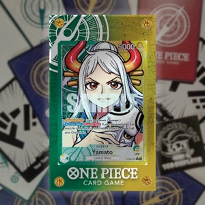 GELB / GRÜN LEADER Aufsteller | One Piece Sammelkarte |