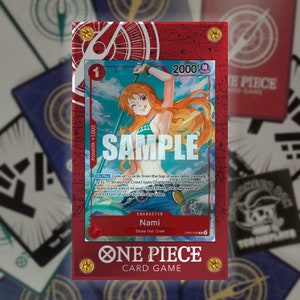 ROTE KARTENANZEIGE | One Piece Sammelkarte | Karte nicht im Lieferumfang enthalten