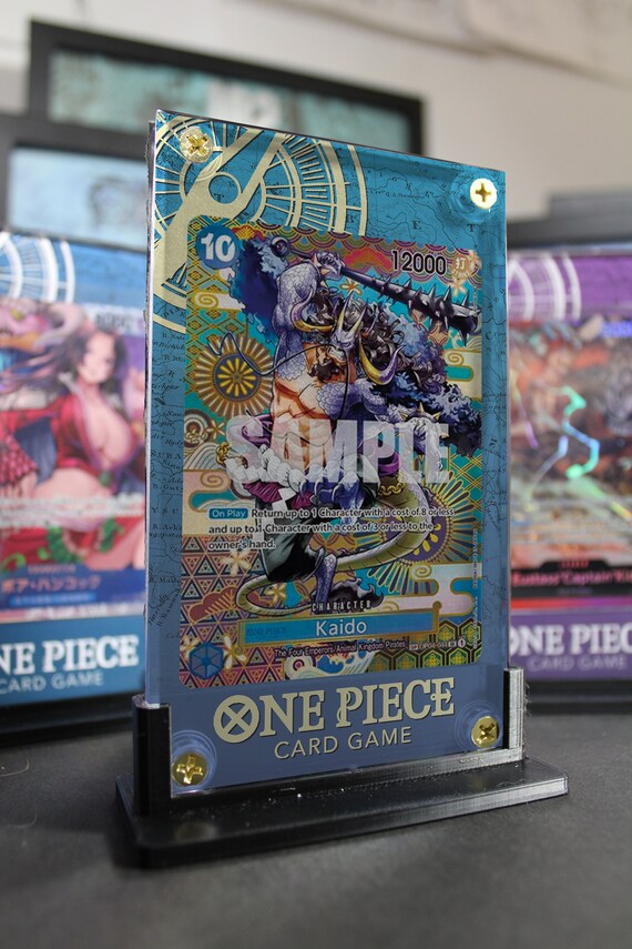 one piece card game kaido OP04-044 SR SP JAP Kaido Super Rare Character Card (Parallel Special)
