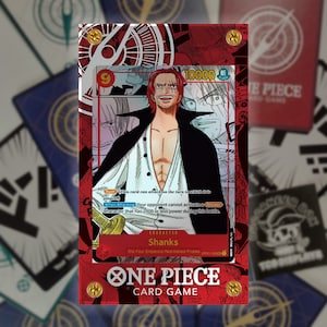 SHANKS MANGA Display| One Piece Trading Card |