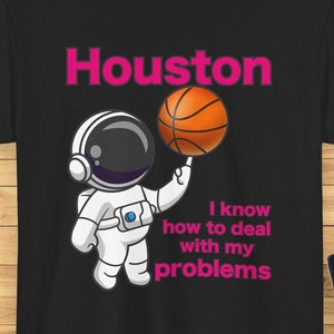Astronaut Basketball T-Shirt: Space Lover Gift