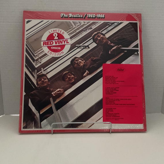 THE BEATLES 1962-1966 Sealed RED Vinyl 2 Lp Set Near Mint Record