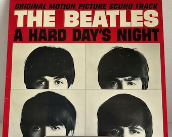 THE BEATLES Near MINT A Hard Day’s Night Lp Vinyl Record Soundtrack  “Additional Purchases Ship For Free”