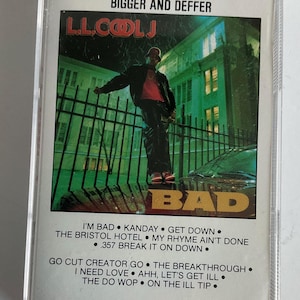 L.L. Cool J 1987 Bad Bigger and Deffer Cbs Def Jam Columbia
