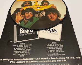 BEATLES 7” Picture Disc YELLOW SUBMARINE W. Eleanor Rigby Original  “Additional Purchases Ship For Free”