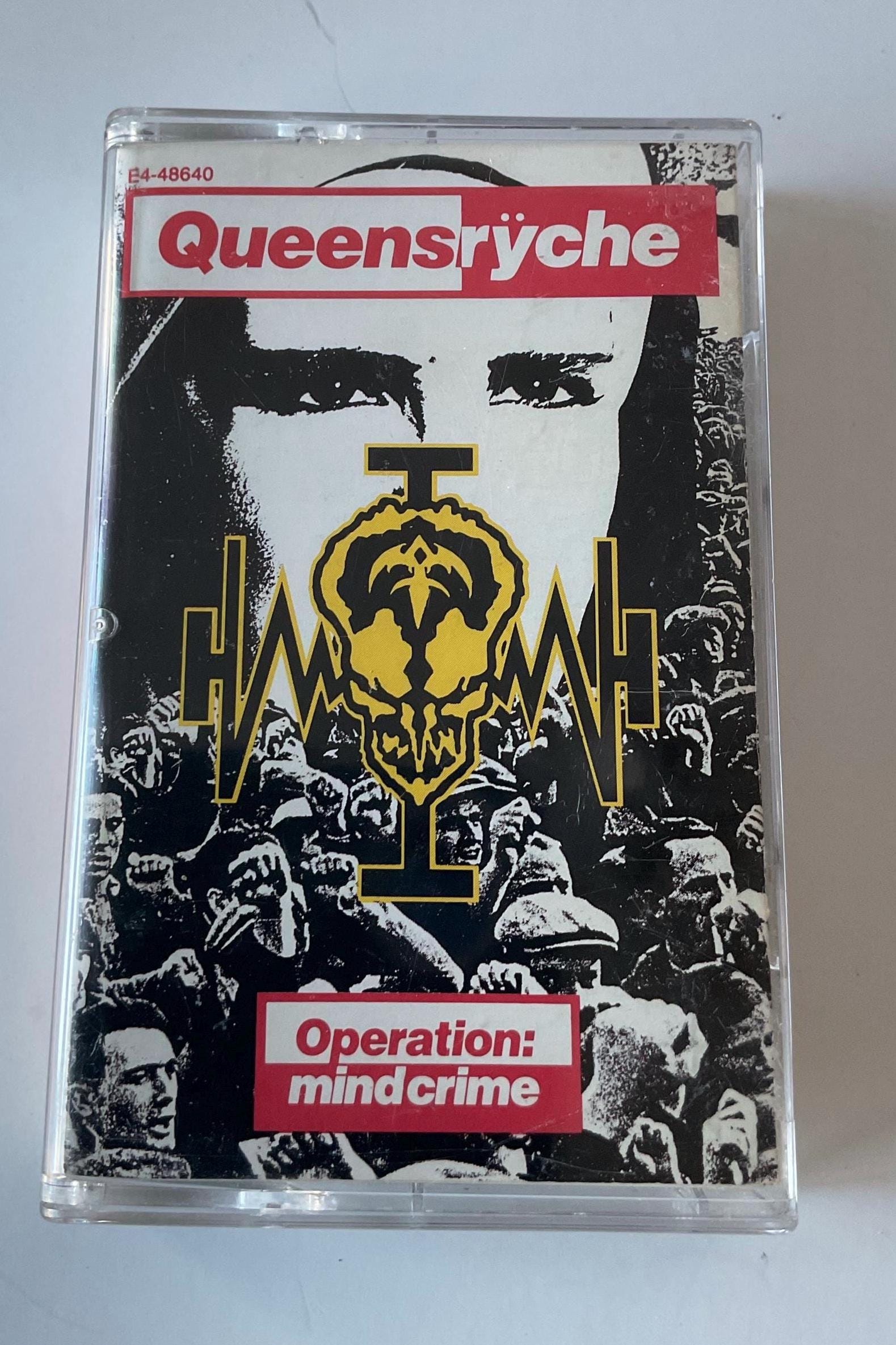 QUEENSRYCHE 1988 OPERATION : MINDCRIME Tape Cassette Metal - Etsy