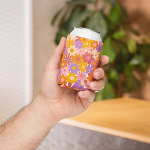 Blumen Koozie Blumendruck Dosenkühler Blumenmuster Dose Koozie Picknick Geschenk