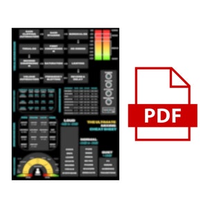 The Ultimate Mixing/mastering Cheat Sheet PDF - Etsy