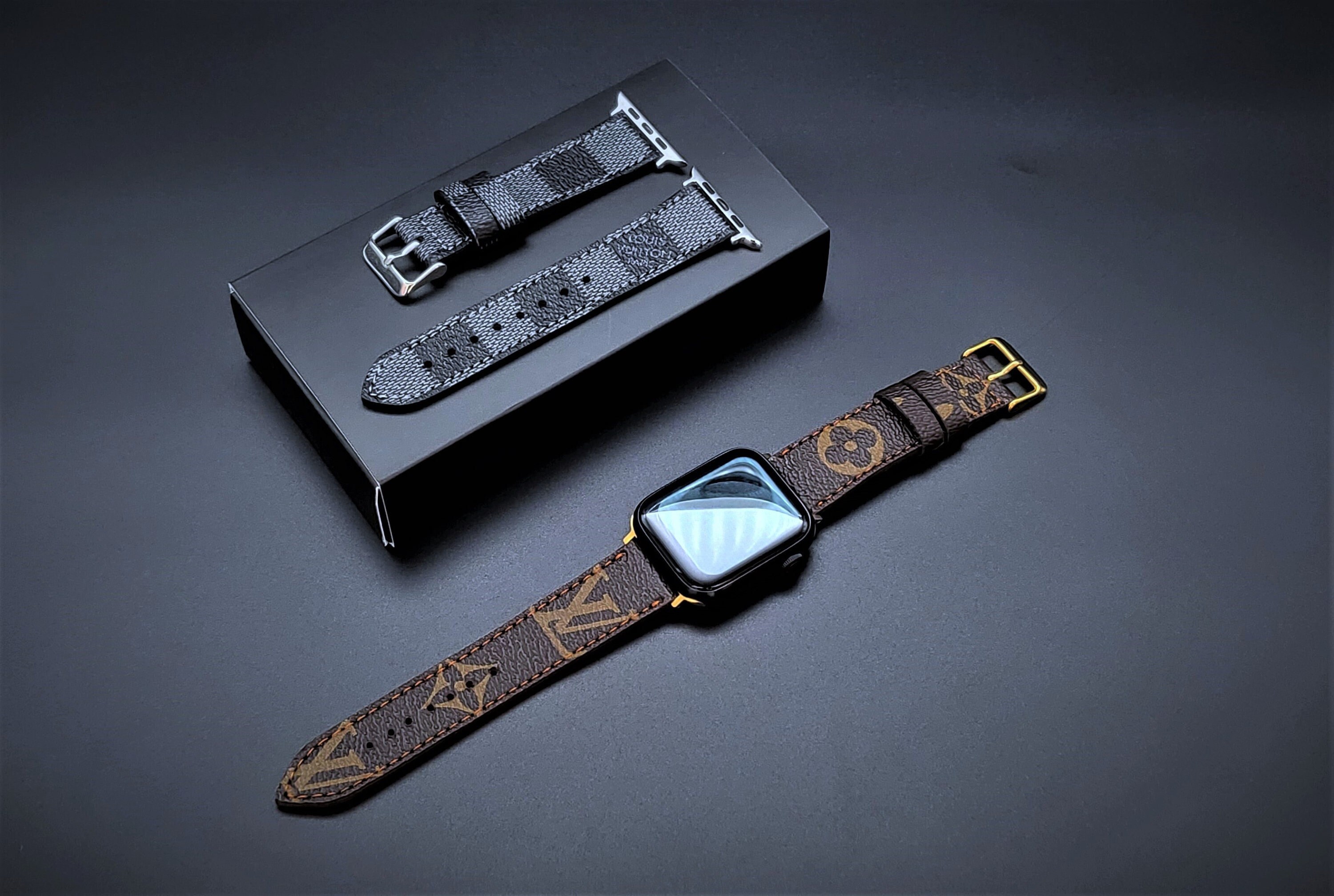 Louis Vuitton Apple Watch Band Authentic Etsy Singapore