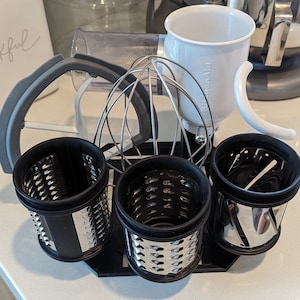 KitchenAid Attachment Holder for Standard Attachments/Cheese Attachments and Body | KitchenAid Accessories Stand | Attachment Storage