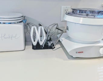 Bosch Universal Küchenmaschine Küchenmixer Aufsatz Zubehör Aufbewahrungskoffer | Universal Plus Aufsatz Halter | Bosch Anbau- und Werkzeugständer