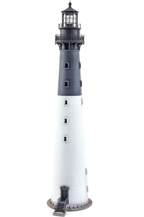 N Scale Hunting Island Lighthouse 1800 #39 s Historic Building Kit White N Scale Hunting Island Lighthouse 1800 #39 s Historic Building Kit White