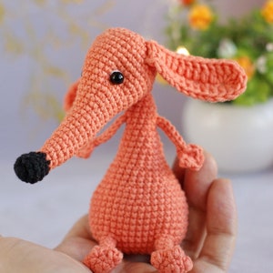 crochet pattern dachshund. amigurumi dog. сrochet pattern puppy