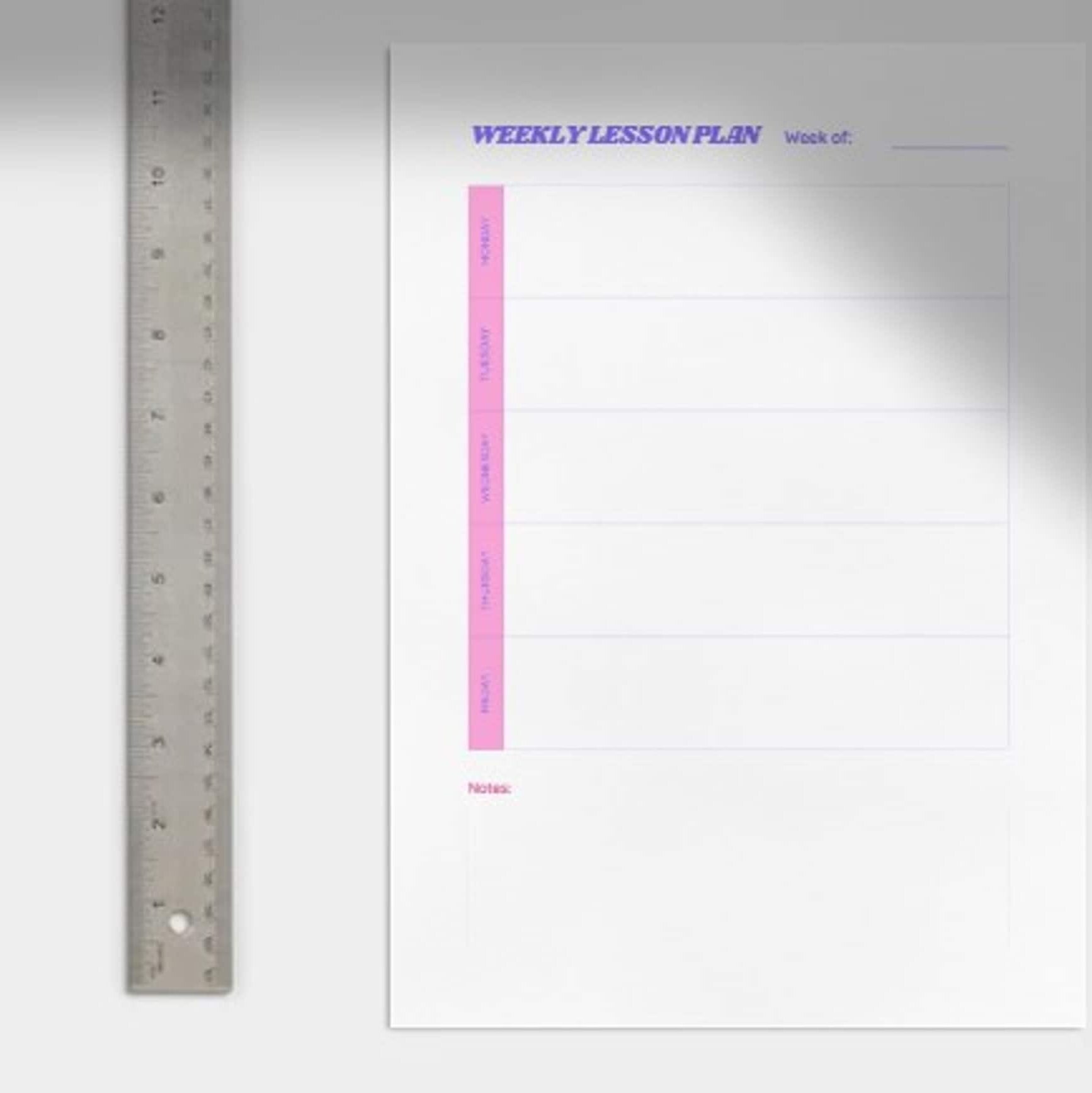 Lesson Plan Template - Etsy