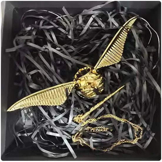 Golden snitch ring box -  Canada