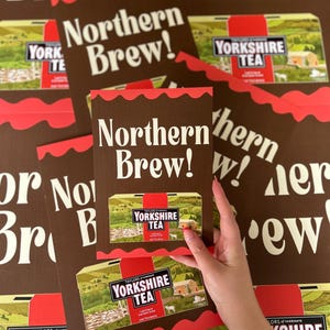Northern Brew, Tea Print, Yorkshire Tea Print, Retro Tea Print, Kitchen Wall Art, Kitchen Decor, Tea and Coffee print, Yorkshire Tea
