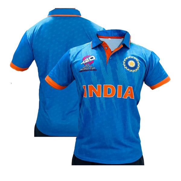 INDIA CRICKET Jersey 2024 T20 World Cup Youth & Adult (FREE Shipping) - DesiToGo