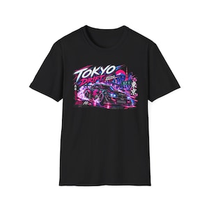 Tokyo Drift T-Shirt JDM Racing Car Graphic Tee Japanese Streetwear Gift for Him Her Unisex