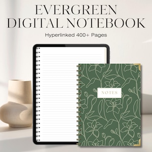 Digital Notebook Goodnote Notebook Goodnote Journal Digital Notes Goodnotes Cornell notes Notability Template Goodnotes Template Notebook