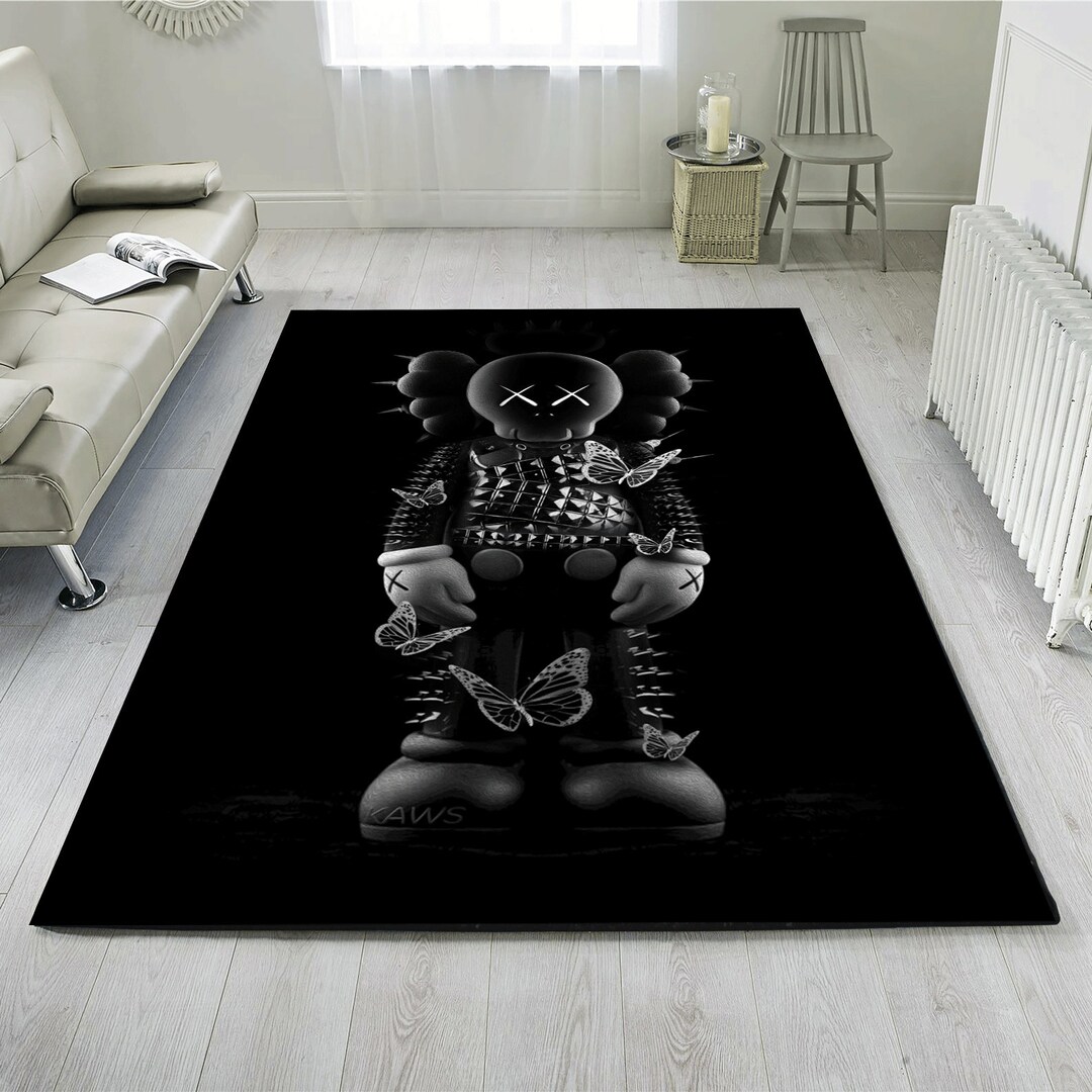 Hypebeast Rug, Drawing Rugs, Sneaker Room Rug, Modern Art Prints Rug