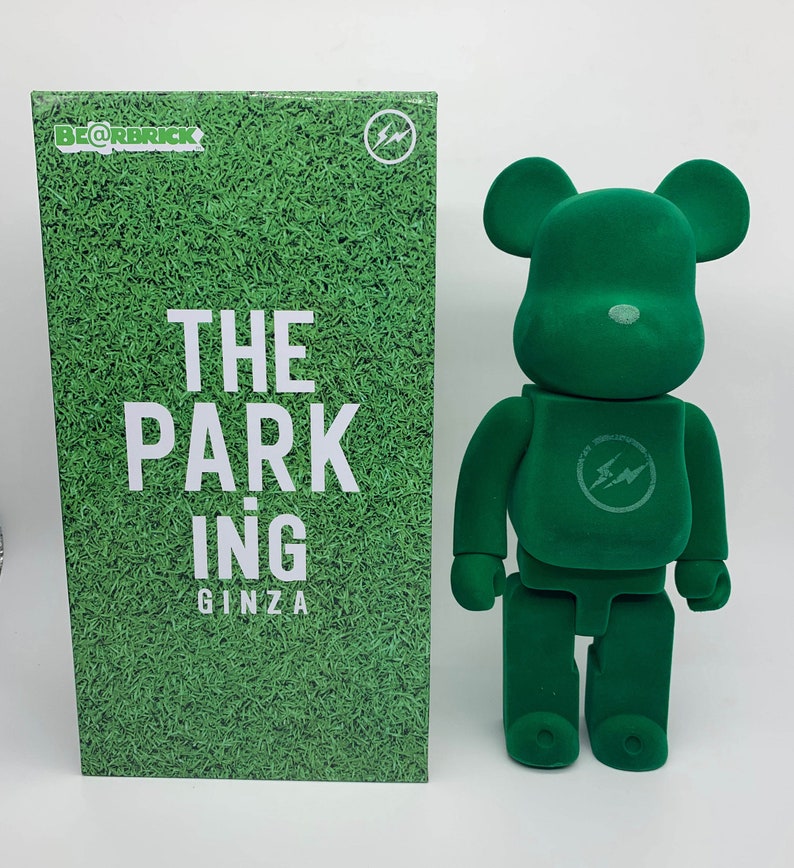 Bearbrick the Parking Ginza Sculpture / Figurine. 28cm & 70cm Etsy