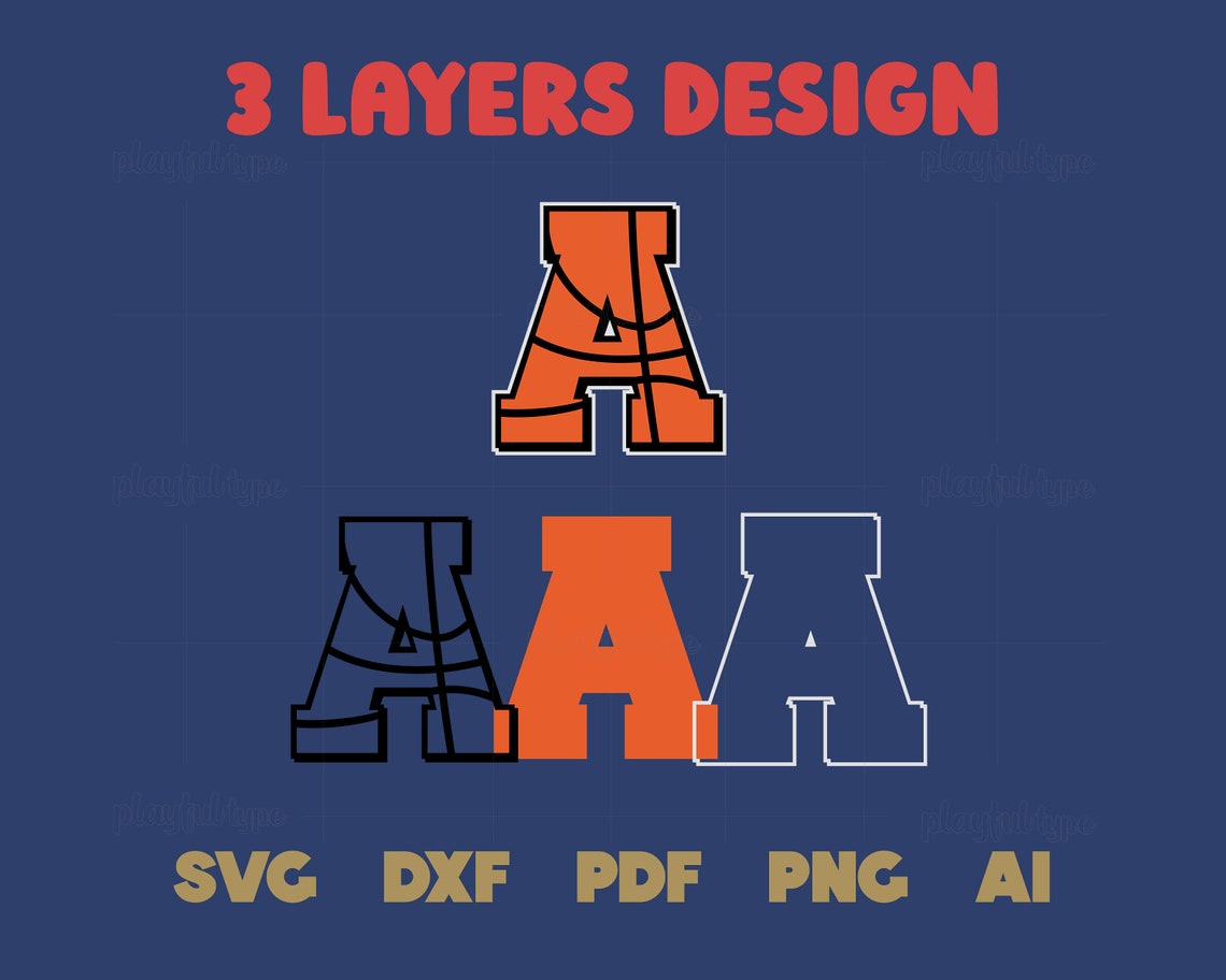 Basketball Font SVG | Basketball Alphabet Svg, Basketball Letters and ...
