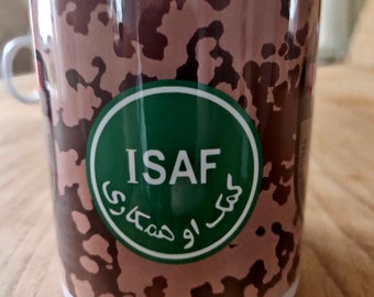 Bundeswehr Tasse "ISAF VETERAN"